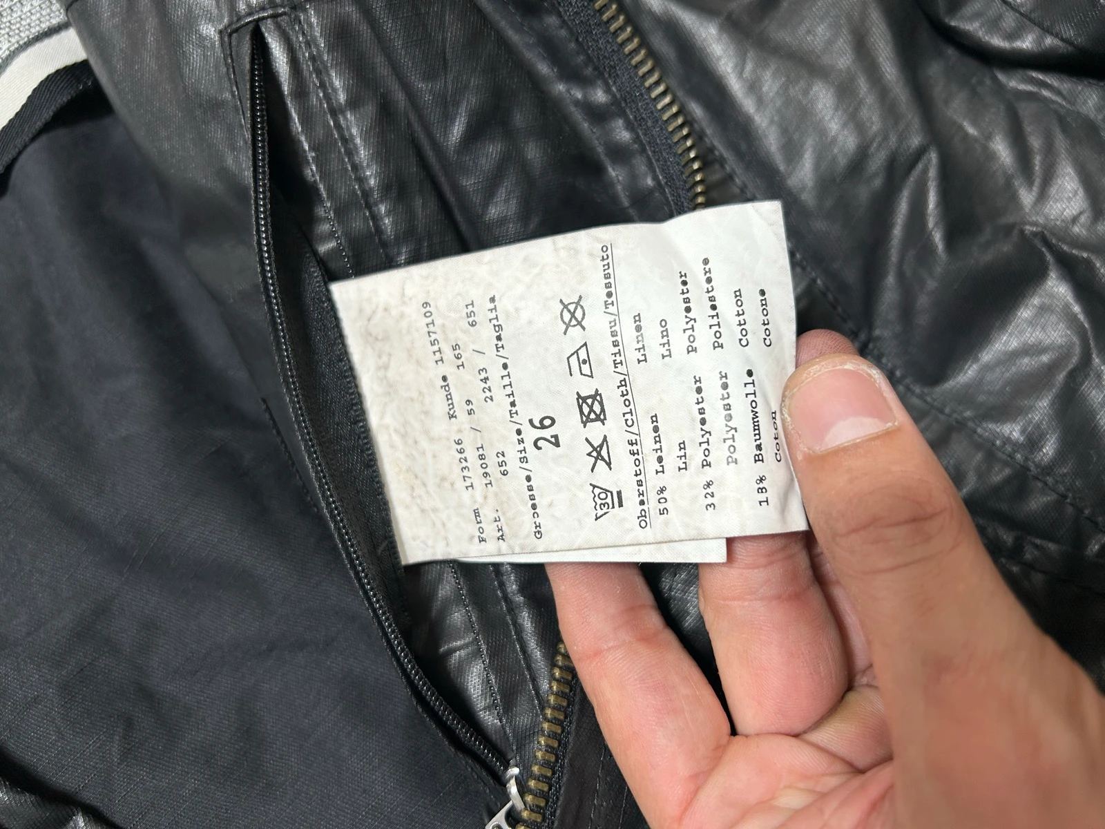 Bugatti 00s vintage Y2K veste ample classique – photo 5